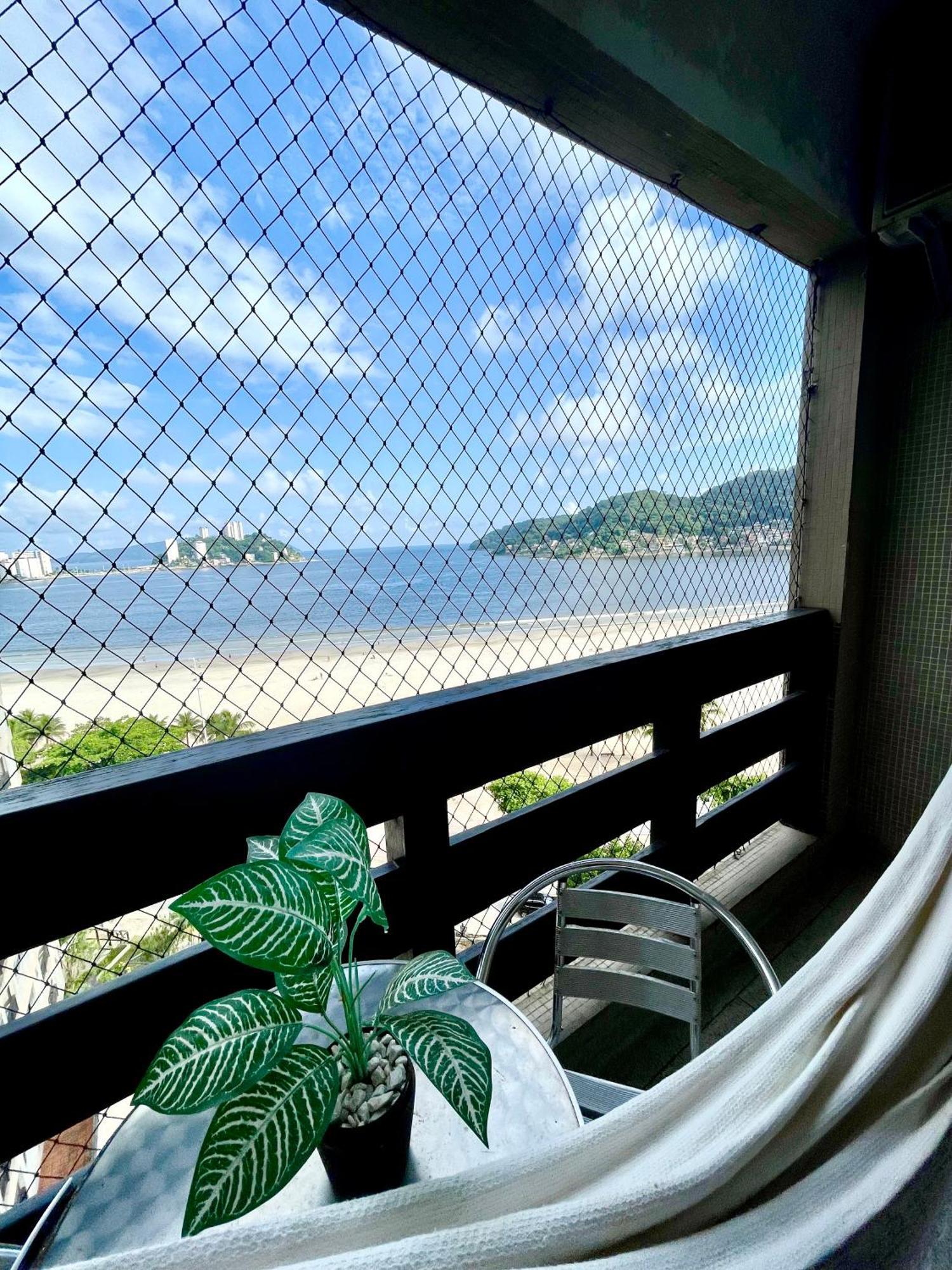 1013 Com Varanda E Vista Ao Mar Apartamento São Vicente