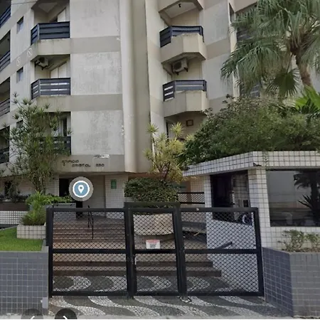 Apartamento 1013 Com Varanda E Vista Ao Mar São Vicente Exterior photo