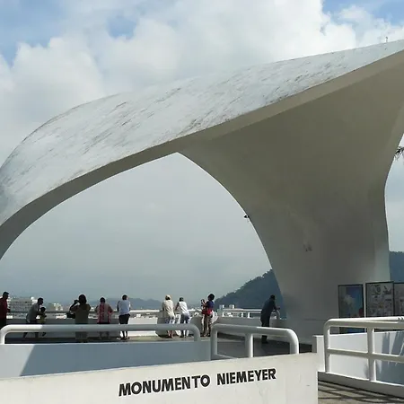 Apartamento 1013 Com Varanda E Vista Ao Mar São Vicente Exterior photo